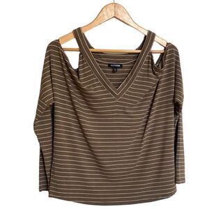 Express Cold Shoulder Top Size Small